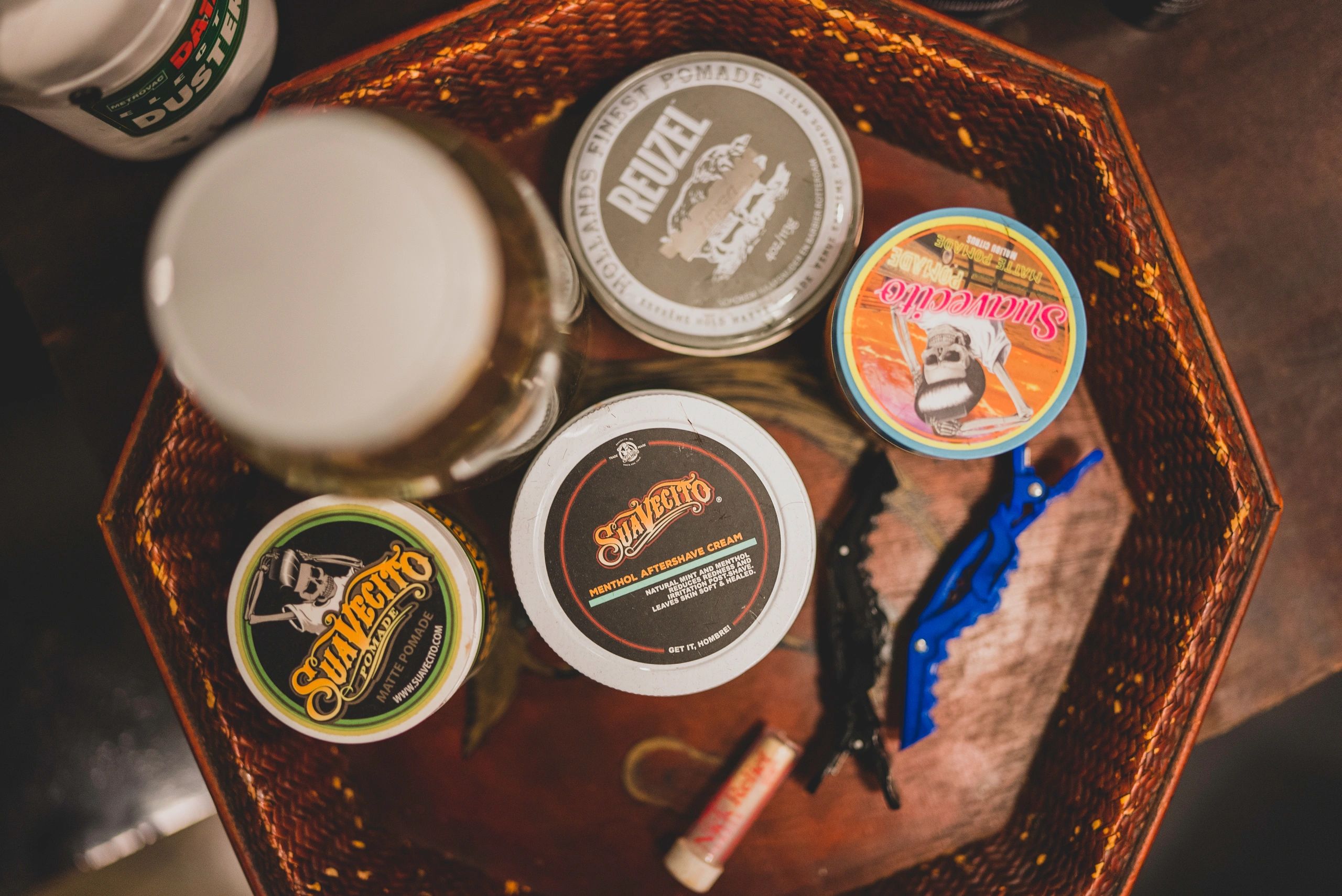 Grooming products stocked at The Shave on Fifth